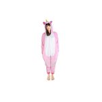 Pijama intreaga pentru adulti, Gonga®, marime S, culoaremodel Roz