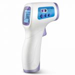 Termometru digital cu infrarosu DM300, pentru copii si adulti, Gonga®, culoaremodel Mov