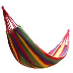 Hamac din material canvas, Gonga®, culoaremodel Rosu