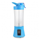 Mini blender Juice Qllipin, portabil, 380ml, Gonga®, culoaremodel Albastru