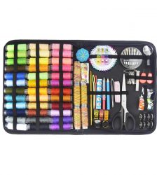 Set 200 de elemente pentru cusut, multicolor, Gonga®, culoaremodel Multicolor