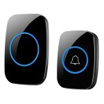 Sonerie electrica fara fir rezistenta la apa, Wireless, Gonga®, culoaremodel Negru