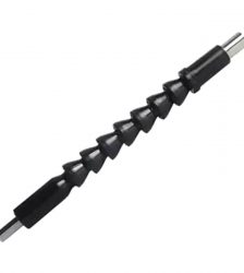 Cap Prelungitor Flexibil Pentru Bormasina, 19 Cm, culoaremodel Negru