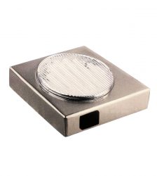 Lampa LED Metalica GX 53, 7W, Gonga®, culoaremodel Argintiu