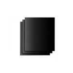 Set folie antiaderenta din teflon pentru gratar, Gonga®, culoaremodel Negru, marime 3 bucati