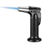 Arzator pentru flambat, reincarcabil, negru, Gonga®, culoaremodel Negru
