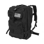 Rucsac militar 38 L, sistem Molle, Gonga®, culoaremodel Negru