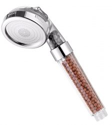 Cap de duș cromat cu filtru pentru impuritati, Gonga®