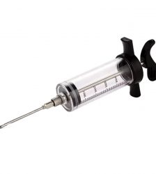 Injector de carne 50 ml cu 3 ace din otel, Gonga®