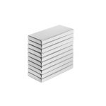 Set 10 magneti puternici neodim, Gonga®, culoaremodel Argintiu