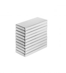 Set 10 magneti puternici neodim, Gonga®, culoaremodel Argintiu