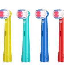 Set 4 periute, compatibile Oral-B EB-17A, multicolor, culoaremodel Multicolor