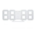 Ceas digital de birou, modern, Gonga®, culoaremodel Alb