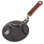 Tigaie in diferite forme, maner maro, marime 12 cm, culoaremodel Stea