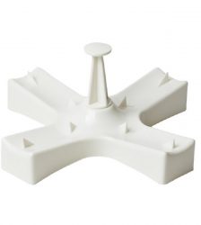 Suport pentru cuptorul cu microune, cartofi, Gonga®, culoaremodel Alb