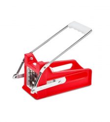 Aparat pentru feliat cartofi pai, Gonga®, culoaremodel Rosu