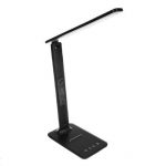 Lampa de birou, multifunctionala, cu statie meteo, Gonga®, culoaremodel Negru