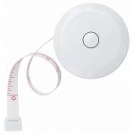 Centimetru cu carcasa, 1.5 m lungime, Gonga®, culoaremodel Alb