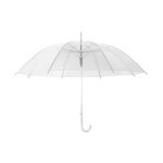 Umbrela transparenta, rezistenta la vant, Gonga®, culoaremodel Transparent