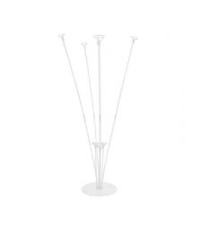 Suport din plastic pentru baloane, 70 cm, Gonga®, culoaremodel Transparent