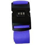 Centura de siguranta pentru bagaje, 190cm x 5cm, Gonga®, culoaremodel Albastru
