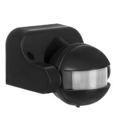 Senzor de miscare, universal, montaj perete, Gonga®, culoaremodel Negru