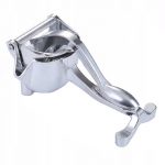 Storcator manual de citrice, presa manuala din aluminiu, Gonga®, culoaremodel Argintiu