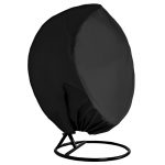 Husa pentru scaun cocoon, Gonga®, culoaremodel Negru, marime Dublu