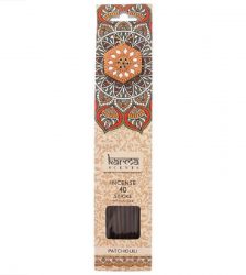 Set 40 de bețișoare miros de tămâie indiana, Gonga®, culoaremodel Crem