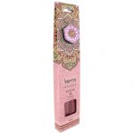 Set 40 de bețișoare miros de tămâie indiana, Gonga®, culoaremodel Roz