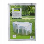 Husa impermeabila pentru set mobilier terasa, 230 x 160 x 90 cm, Gonga, culoaremodel Transparent