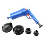 Pompa pentru desfundat Drain Blaster, Gonga®, culoaremodel Albastru