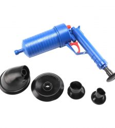 Pompa pentru desfundat Drain Blaster, Gonga®, culoaremodel Albastru
