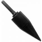 Burghiu conic pentru despicarea lemnului, Gonga®, culoaremodel Negru