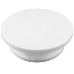 Suport rotativ excelent pentru decorarea torturilor si a prajiturilor, Gonga®, culoaremodel Alb