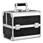 Geanta pentru depozitare cosmetice, 30.5 x 20.5 x 25 cm, Gonga®, culoaremodel Negru