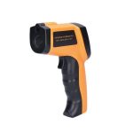 Termometru digital cu infrarosu, non-contact corporal, portabil, Gonga®, culoaremodel Portocaliu