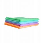 Set 4 lavete din microfibre pentru curatat, 30x30, Gonga®, culoaremodel Multicolor
