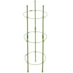 Suport inel pentru plante si flori, inaltime 60 cm, Gonga®, culoaremodel Verde