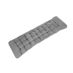 Perna matlasata pentru scaun sau sezlong de gradina, 50x173 cm, Gonga®, culoaremodel Gri