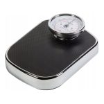 Cantar de baie mecanic, sarcina maxima 160 kg, Gonga®, culoaremodel Negru
