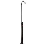 Dus solar de gradina sau camping, 8 Litrii, Gonga®, culoaremodel Negru