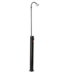 Dus solar de gradina sau camping, 8 Litrii, Gonga®, culoaremodel Negru
