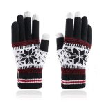Manusi touchscreen, Gonga®, culoaremodel Negru/Rosu