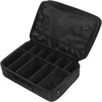Geanta de calatorie pentru cosmetice, 12 compartimente, Gonga®, culoaremodel Negru