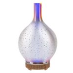 Difuzor de arome cu lumina de noapte LED si aromaterapie, 7 culori, Gonga®, culoaremodel Multicolor
