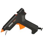 Pistol de lipit cu silicon cald, 15 W, 2 baloane de silicon de 11.2 mm, Gonga®, culoaremodel Negru
